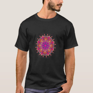 Camiseta Mandala Sacred Geometry Prana Yoga Mantra Inspirat