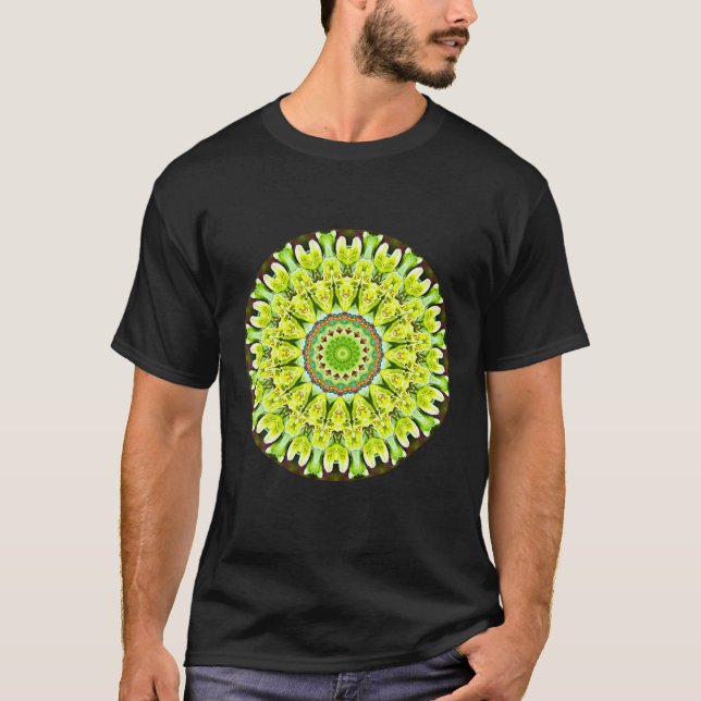 Camiseta Mandala Sacred Geometry Prana Yoga Mantra Om (Frente)