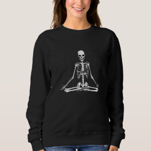 Camiseta Mandala Skeleton Yoga Chakra Hindu Esoteric