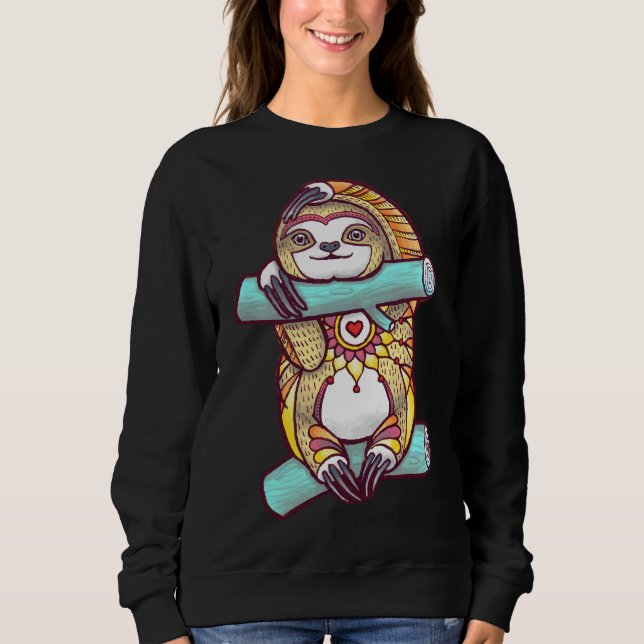 Camiseta Mandala Sloth 86 (Frente)