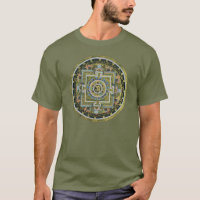 Mandala Tantric tibetana Thangka do budismo do