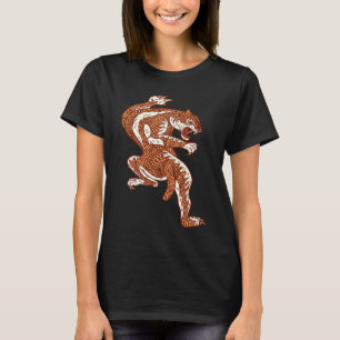 Camiseta Mandala Tiger Big Cat Saber Tigre