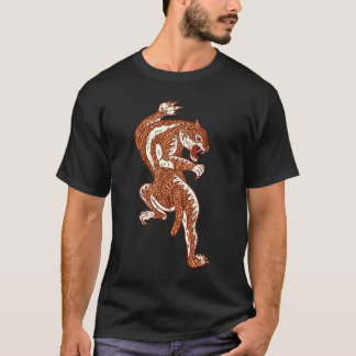 Camiseta Mandala Tiger Big Cat Saber Tigre