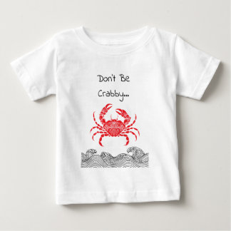 Camiseta Mandala Vermelha Caranguejo e Ondas