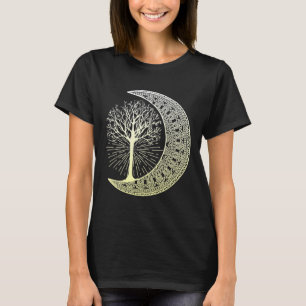 Camiseta Mandala Zen Budismo Árvore Tatuagem Yoga Meditação