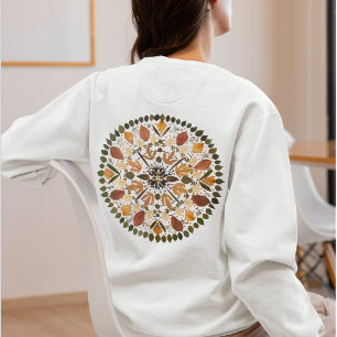Camiseta Mandalala de Flor Pressada l Floral Botânico de Ou