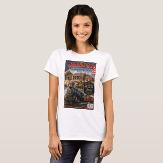 Camiseta Mandan Railroad Town EUA