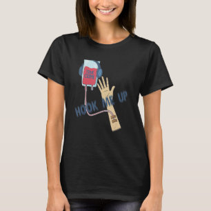 Camiseta Mande-Me Atingir O Humor De Podcasts Do Crime Verd