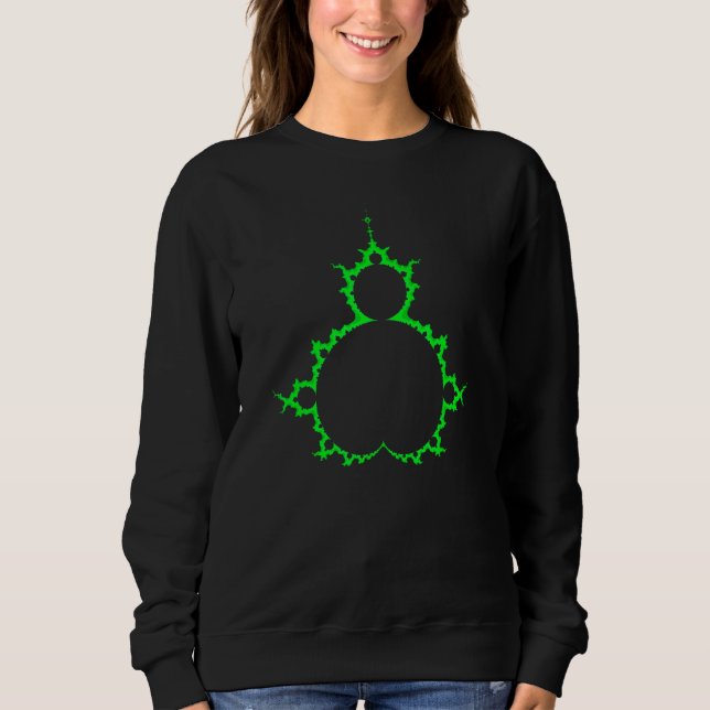 Camiseta Mandelbrot fractal pattern (Frente)