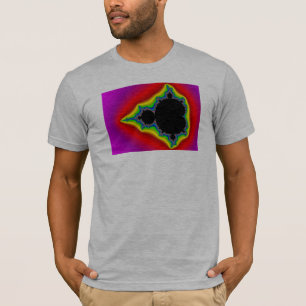 Camiseta Mandelbrot original ajustou 04 - Fractal