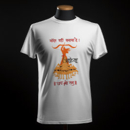 Camiseta Mandir Wahin Banaya Hai Jai Shree Ram