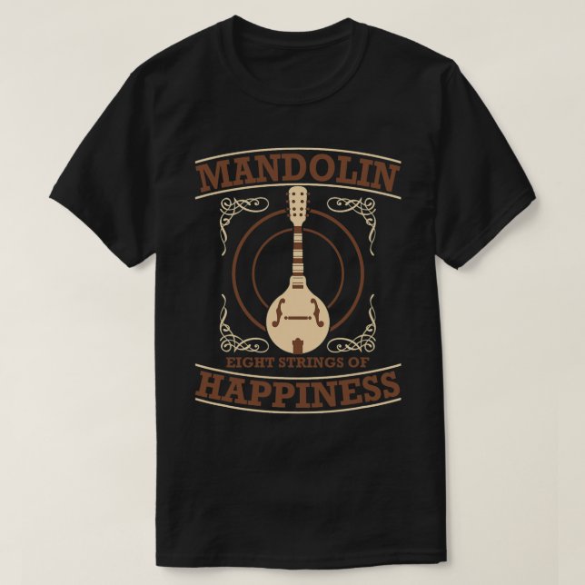 Camiseta Mandolin (Frente do Design)