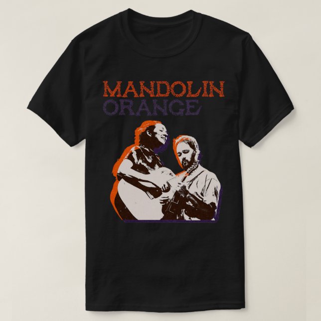 Camiseta Mandolin Laranja (Frente do Design)