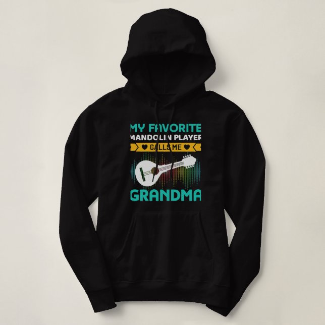 Camiseta Mandolin Lover Mulher Meu Mandolin Favorito (Frente do Design)