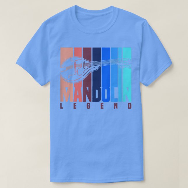 Camiseta Mandolin Player Musician Bluegrass Music  (Frente do Design)