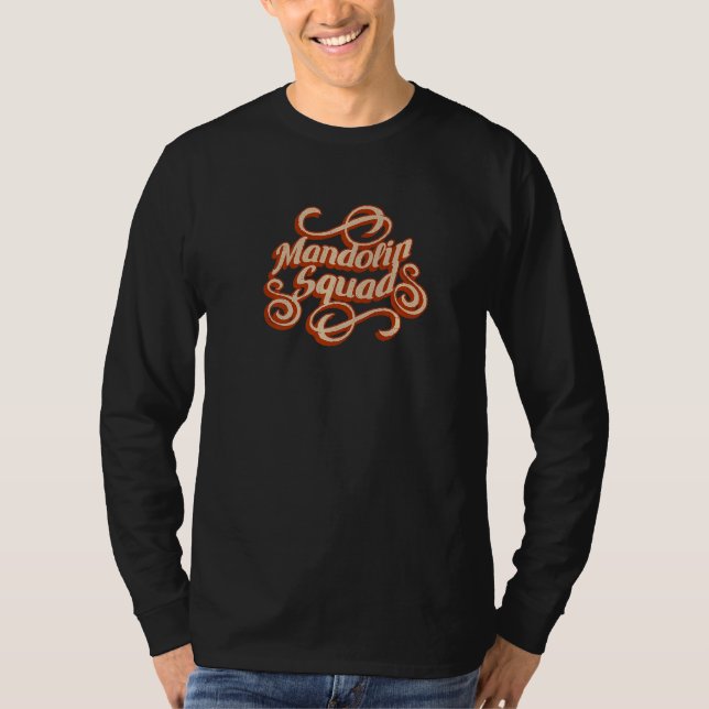 Camiseta Mandolin Squad Encantado Musical Notes (Frente)