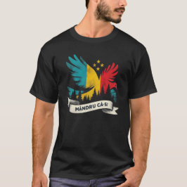 Camiseta Mandru ca-s romano