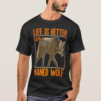 Camiseta Maned Wolf South America Animal 1
