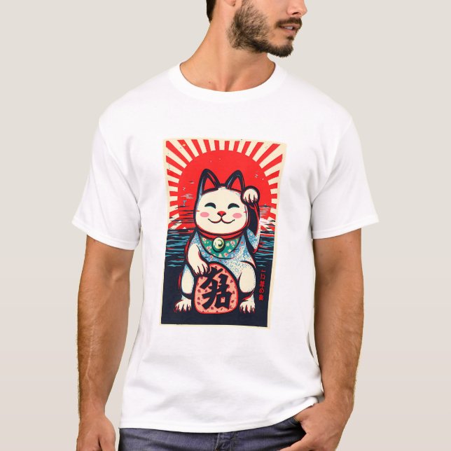 Camiseta Maneki Neko (Frente)