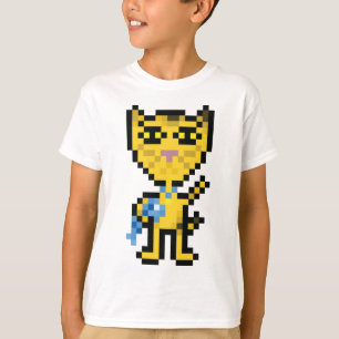 Camiseta Maneki Neko com peixes