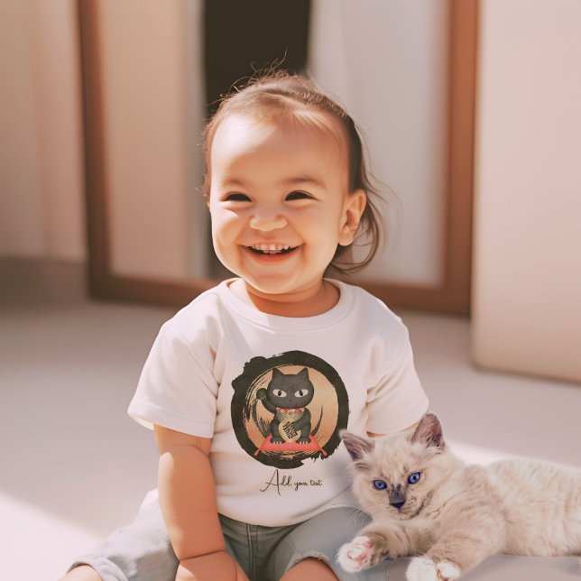 Camiseta Maneki Neko Lucky Poilue (Maneki Neko Lucky Poilue Baby T-Shirt)