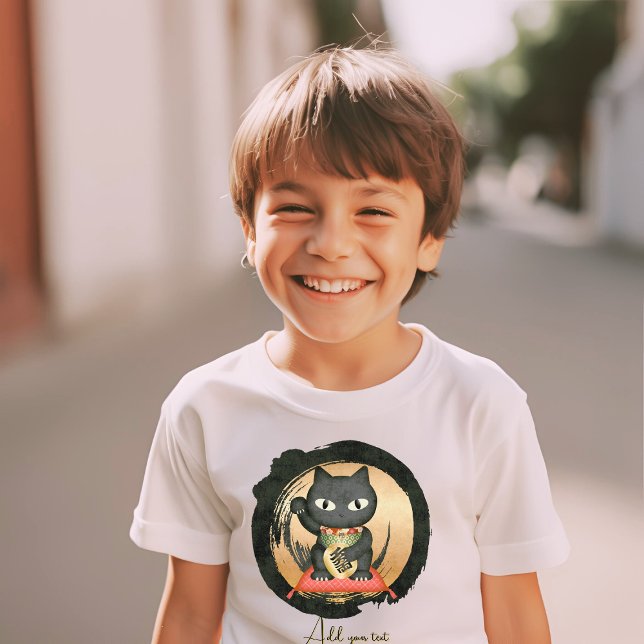 Camiseta Maneki Neko Lucky Poilue Kids' (Maneki Neko Lucky Poilue Kids' T-Shirt)