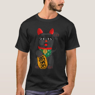 Camiseta Maneki Neko vintage japanês Lucky cat 1