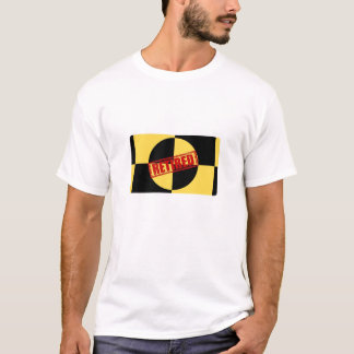 Camiseta Manequim aposentado do teste do impacto