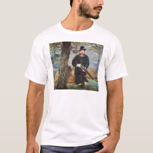 Camiseta Manet Pertuiset, caçador do leão, 1881