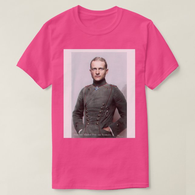 Camiseta Manfred von Richthofen the Red Baron Graphic  (Frente do Design)