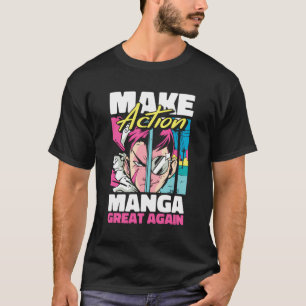 Camiseta Manga Action Anime Otaku Kawaii Cosplay Japonês J