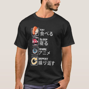 Camiseta Manga Baka Otaku Kawaii Japonês - Coma anime do so
