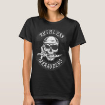 Camiseta Manga Curta Logo Ruthless Marauders Femin