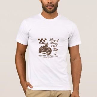 Camiseta Manga Curta Masculina Royal Riders Club B