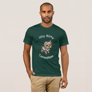 Camiseta manga curta yorkie fofa