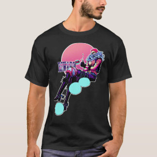 Camiseta manga de katakuri colorido clássico