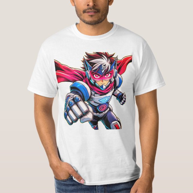 Camiseta Manga Fighter (Frente)