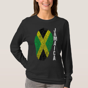 Camiseta Manga Gráfica da Impressão Digital da Bandeira da