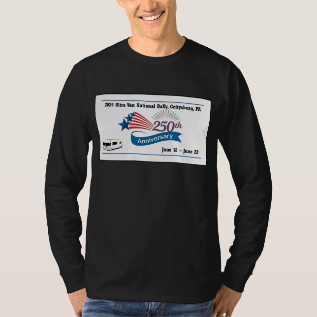 camiseta manga longa 2026 National Rally (Frente)
