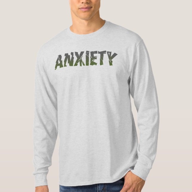 Camiseta Manga Longa Anxiety Ver 2 (Frente)
