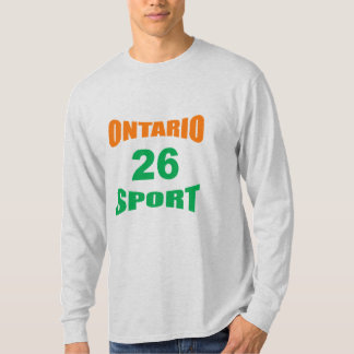 Camiseta Manga Longa cinza ONTARIO SPORT 26