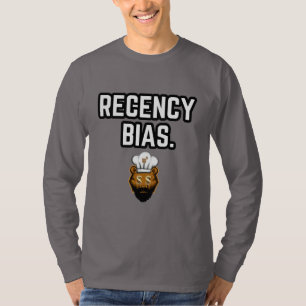 Camiseta Manga longa de Bias de Recência