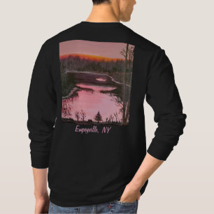 Camiseta manga longa DG Paintings Empeyville Pond
