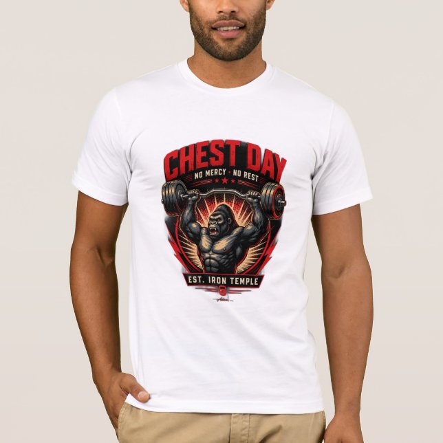 Camiseta Manga Longa Dia de Peito (Frente)