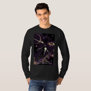 Camiseta manga longa Flying For Photons para homen