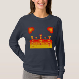 Camiseta Manga Longa Heart-Scape