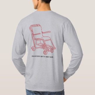 Camiseta Manga longa - impressão preto