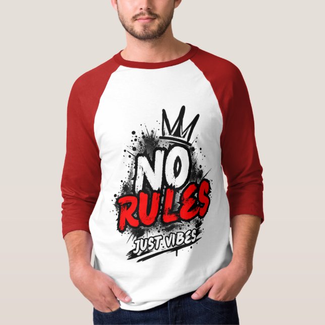 Camiseta Manga Longa Sem Regras (Frente)