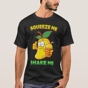 Camiseta Manga - Me Espreme Me Sacode - Fruta - Vegetariano