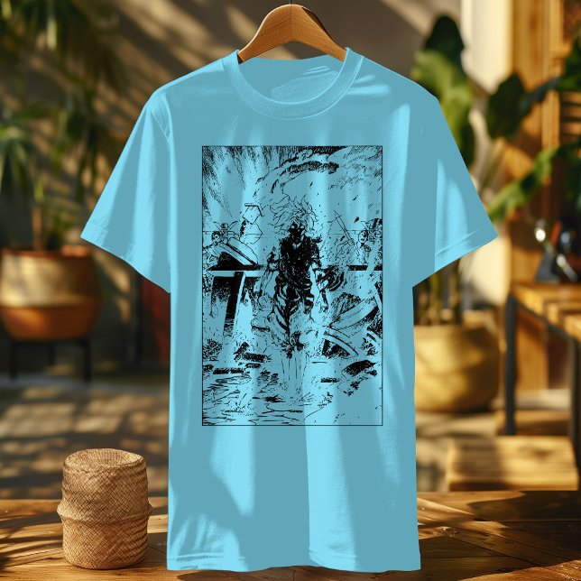 Camiseta manga retro vintage (Criador carregado)
